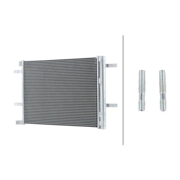 Air Conditioning Condenser HELLA IAM-Expertise for e.g. PEUGEOT 3008
