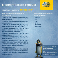 Air Conditioning Condenser HELLA IAM-Expertise for e.g. PEUGEOT 3008