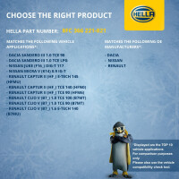 Air Conditioning Condenser HELLA IAM-Expertise for e.g. RENAULT CLIO