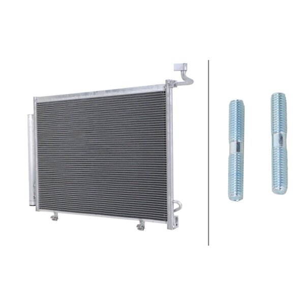 Kondensator Klimaanlage HELLA IAM-Expertise für u.a. FORD FIESTA