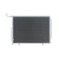 Air Conditioning Condenser without dryer HELLA for e.g. FORD ECOSPORT