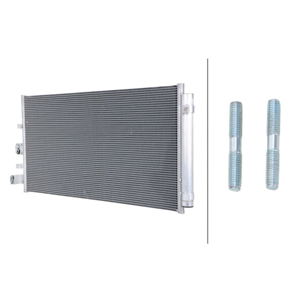 Kondensator Klimaanlage HELLA IAM-Expertise passend für u.a. FORD FOCUS