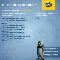 Kondensator Klimaanlage HELLA IAM-Expertise passend für u.a. FORD FOCUS