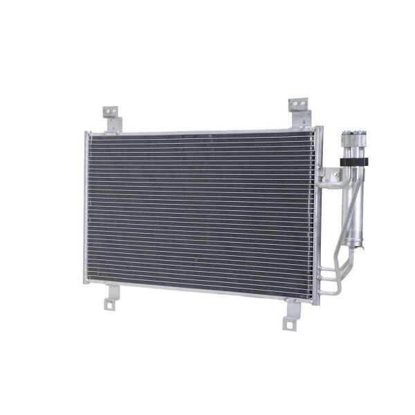 Kondensator Klimaanlage mit Trockner Kühlrippen gelötet HELLA für u.a. MAZDA 2