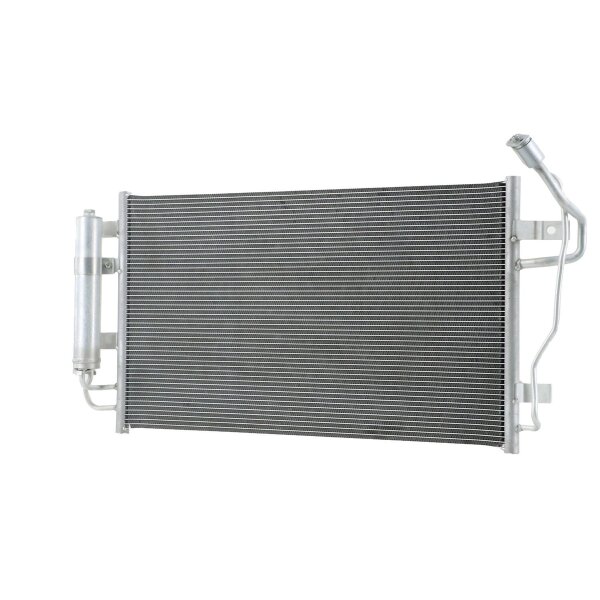 Air Conditioning Condenser with dryer HELLA suitable for e.g. NISSAN LEAF