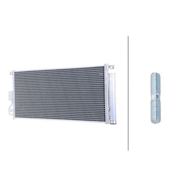 Kondensator Klimaanlage HELLA IAM-Expertise passend für u.a. OPEL MOKKA