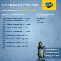 Kondensator Klimaanlage HELLA IAM-Expertise passend für u.a. OPEL MOKKA