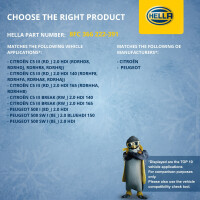 Kondensator Klimaanlage HELLA IAM-Expertise für u.a. PEUGEOT 508