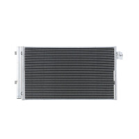 Kondensator Klimaanlage mit Trockner Kühlrippen gelötet HELLA für u.a. BMW 5er