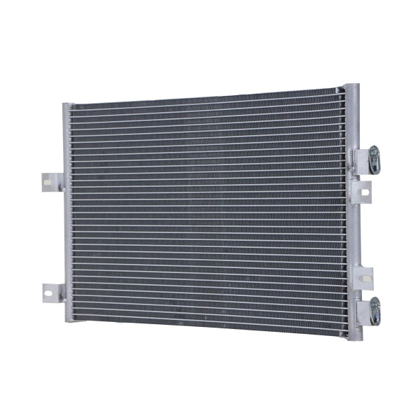 Kondensator Klimaanlage gelötet HELLA passend für u.a. NISSAN KUBISTAR