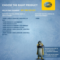 Kondensator Klimaanlage HELLA IAM-Expertise passend für u.a. FORD FOCUS