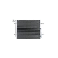 Kondensator Klimaanlage mit Trockner Kühlrippen gelötet HELLA für VW TIGUAN