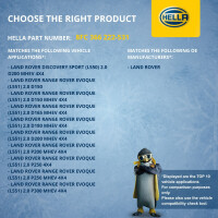 Kondensator Klimaanlage HELLA für u.a. LAND ROVER RANGE ROVER EVOQUE