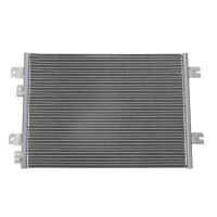 Air Conditioning Condenser without dryer HELLA for e.g. RENAULT LOGAN
