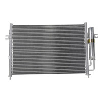 Kondensator Klimaanlage mit Trockner Kühlrippen gelötet HELLA für HYUNDAI GETZ