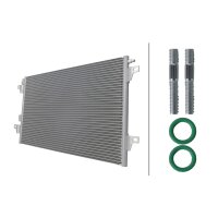 Air Conditioning Condenser without dryer HELLA for e.g....