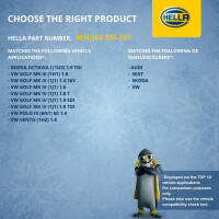 Wärmetauscher Innenraumheizung 234 x 157 mm HELLA für u.a. SEAT CORDOBA