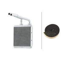 Heat Exchanger For Interior Heating 154 x 158 mm HELLA...