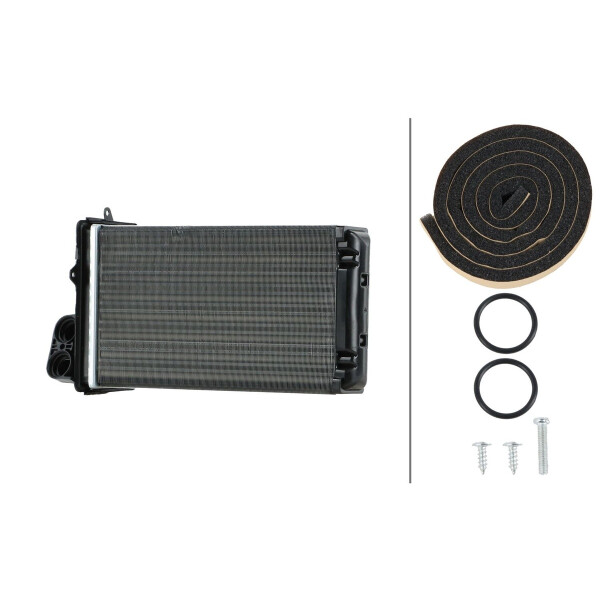 Heat Exchanger For Interior Heating 260 x 157 mm HELLA for e.g. RENAULT SCÉNIC