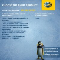 Klimakompressor 12 V Ø 108 HELLA IAM-Expertise passend für u.a. FORD FOCUS