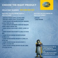 Klimakompressor 12 V Ø 109,5 HELLA für u.a. LAND ROVER RANGE ROVER EVOQUE