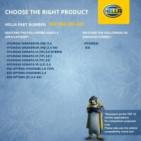 Klimakompressor 12 V Ø 113,5 HELLA IAM-Expertise passend für u.a. KIA OPTIMA