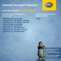 Air Conditioning Compressor 12 V Ø 115 HELLA suitable for e.g. LEXUS GS