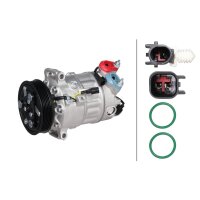 Air Conditioning Compressor 12 V Ø 120 HELLA...