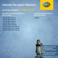 Klimakompressor 12 V Ø 120 HELLA IAM-Expertise passend für u.a. VOLVO S60