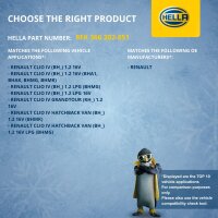 Air Conditioning Compressor 12 V Ø 112 HELLA suitable for e.g. RENAULT CLIO