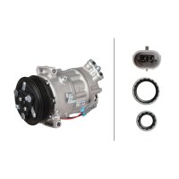 Air Conditioning Compressor 12 V Ø 120 HELLA...