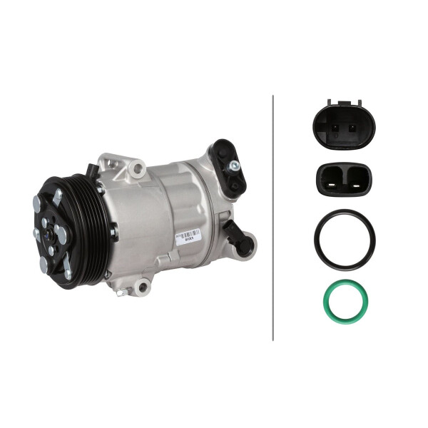 Klimakompressor 12 V Ø 110 HELLA IAM-Expertise für u.a. FIAT 500X
