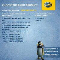 Coolant Expansion Tank plastic with cover HELLA for VOLVO V70 and others