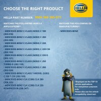 Ausgleichsbehälter Kühlmittel Kunststoff mit Deckel HELLA für u.a. MB C-KLASSE