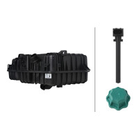 Coolant Expansion Tank plastic with cover HELLA for MB...