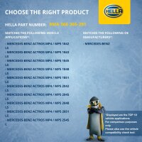 Ausgleichsbehälter Kühlmittel Kunststoff mit Deckel HELLA für u.a. MB AROCS