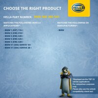 Coolant Expansion Tank plastic with cover HELLA for BMW 3 Series and others