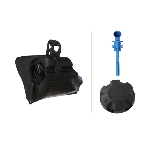 Ausgleichsbehälter Kühlmittel Kunststoff mit Deckel HELLA für u.a. BMW 5er