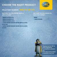 Ausgleichsbehälter Kühlmittel Kunststoff mit Deckel HELLA für u.a. BMW X5