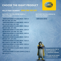 Ausgleichsbehälter Kühlmittel Kunststoff mit Deckel HELLA für u.a. MB S-KLASSE