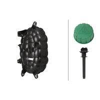 Coolant Expansion Tank Plastic with Lid HELLA...