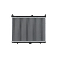 Kühler Motorkühlung Kühlrippen gelötet 380 x 538 mm HELLA für u.a. PEUGEOT 208