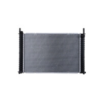 Kühler Motorkühlung Kühlrippen gelötet 500 x 348 mm HELLA für u.a. FORD FIESTA
