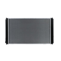 Engine Cooling Radiator cooling fins soldered 670 x 402 mm HELLA for TOYOTA RAV