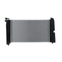 Kühler Motorkühlung 600 x 348 mm HELLA passend für u.a. TOYOTA COROLLA