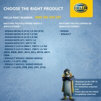 Engine Cooling Radiator 380 x 448 mm HELLA for NISSAN MICRA and others