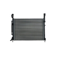 Kühler Motorkühlung 564 x 433 mm HELLA passend für u.a. RENAULT KANGOO