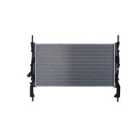 Engine Cooling Radiator fins soldered 672 x 358 mm HELLA for FORD TRANSIT