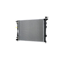 Engine Cooling Radiator fins soldered 635 x 478 mm HELLA...