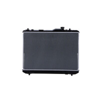 Kühler Motorkühlung Kühlrippen gelötet 375 x 558 mm HELLA für SUZUKI SWIFT
